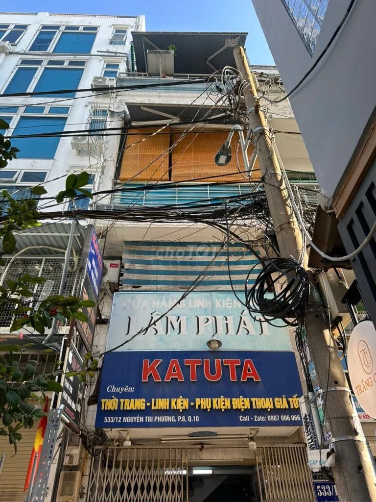 Bán nhà 533/12 Nguyễn Tri Phương, Phường Hòa Hưng, Tp Hồ Chí Minh giá 10 tỷ