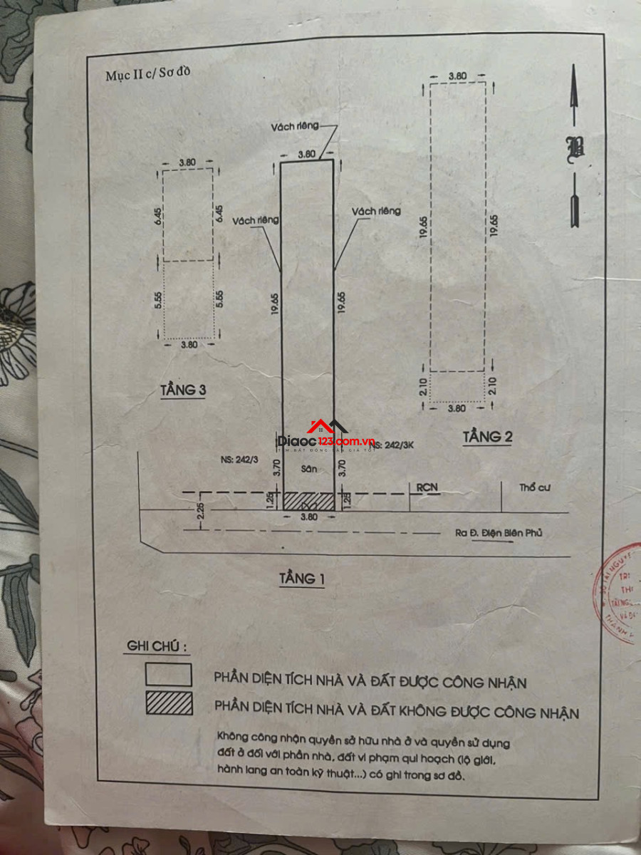Bán nhà duong điện biên phủ phường 15 quận bình thạnh