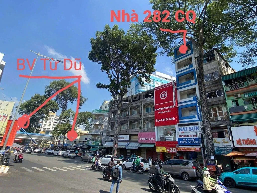 Bán nhà mặt tiền 282 Cống Quỳnh, Phường Bến Thành, Tp Hồ Chí Minh giá 42 tỷ