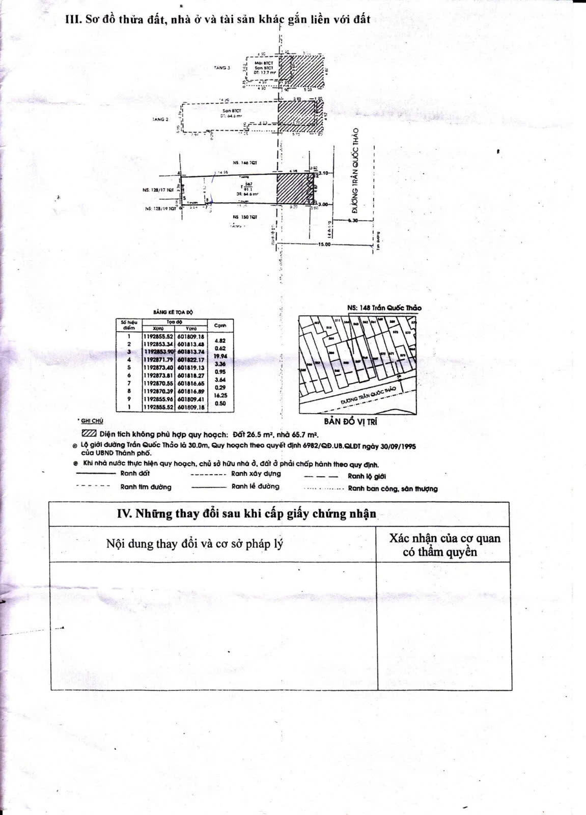 Bán nhà mặt tiền 148 Trần Quốc Thảo, Phường Xuân Hòa, Tp Hồ Chí Minh giá 28 tỷ