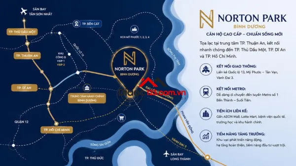 🔥 ra mắt norton park bình dương – chỉ 20% nhận nhà, thanh toán 55% trong 5 năm