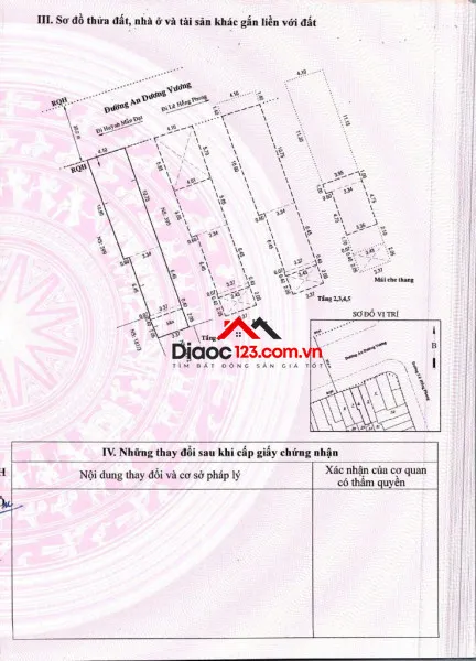 Bán nhà mặt tiền 37 an dương vương, phường chợ quán, tp hồ chí minh giá 32 tỷ