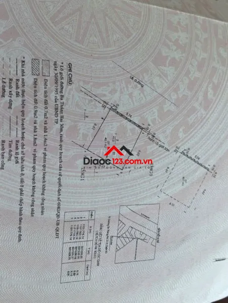 Bán nhà  3 tháng 2, phường hòa hưng, tp hồ chí minh giá 16 tỷ  500 triệu