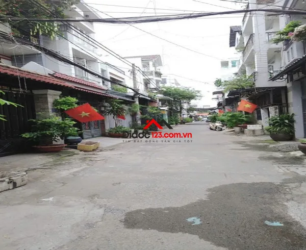 Bán nhà hạ chào 1,1 tỷ, hxh 6m đỗ thừa luông, p.phú thọ hòa, tp hcm, 96m2, 6 tầng, thang máy