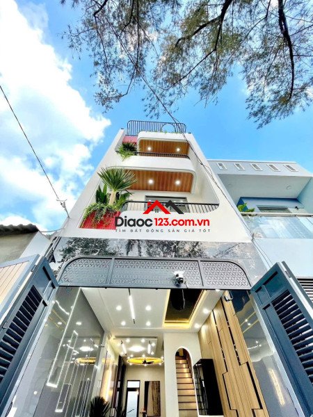 Bán nhà 1 trệt 2 lầu sân thượng gần tu viện khánh an an phú đông