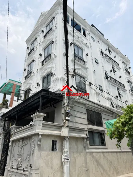 Tòa chdc 5 tầng xây mới - lê quang định bình thạnh - 106m2(7.3 x 15) - thang máy - chỉ 27.9 tỷ.