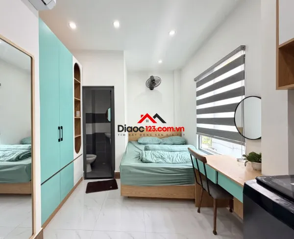 Tòa chdc 5 tầng xây mới - lê quang định bình thạnh - 106m2(7.3 x 15) - thang máy - chỉ 27.9 tỷ.