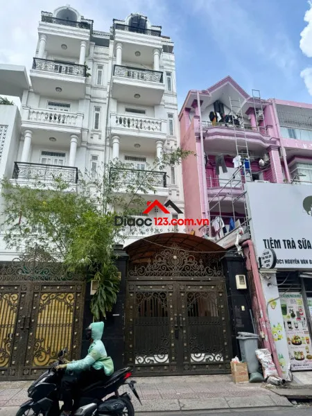 22 tỷ! bán mặt tiền có thang máy nguyễn văn đậu bình thạnh - 4,4x18m - 6 tầng