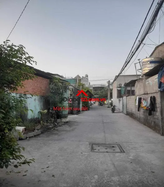 Bán đất ful thổ cư 2 mặt tiền thới tam thôn 9, hóc môn, 673m2, ngang 9,5m.