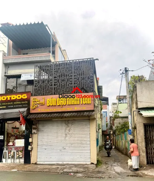Bán nhà mặt tiền đặng văn ngữ, p.14, phú nhuận – 97.6m², hẻm hông 3m, giá 17 tỷ