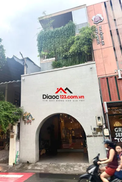 30 tỷ! bán mặt tiền đặng văn ngữ, p. phú nhuận – 85,8m² (5,3x21m), 4 tầng, đường 12m