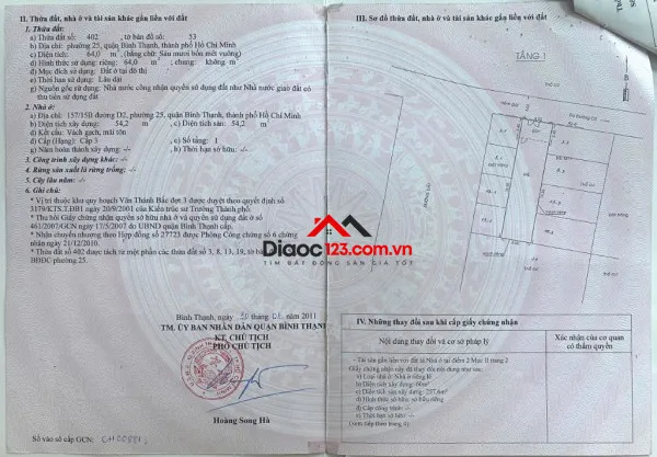 Bán chdv 157/15 nguyễn gia trí, phường thạnh mỹ tây, tp hồ chí minh giá 16 tỷ