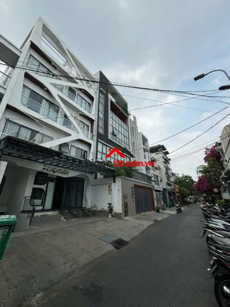 45 tỷ! bán tòa khách sạn nguyễn gia trí p25 bình thạnh  8x23m hầm 5 tầng  hđt 160tr/th