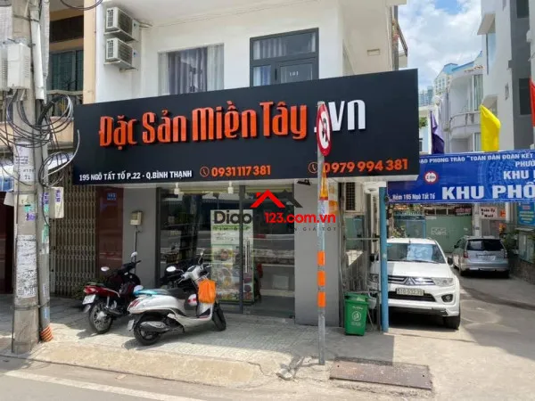 23,5 tỷ! bán tòa nhà ngô tất tố q. bình thạnh 4x15m (60m2) cafe + 10 chdv dòng tiền 80tr