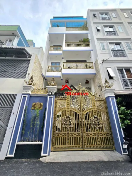28,5 tỷ! bán nhà 6 tầng đặng văn ngữ p.14 phú nhuận – 100m² nở hậu 5,9m – sàn 403,8m²