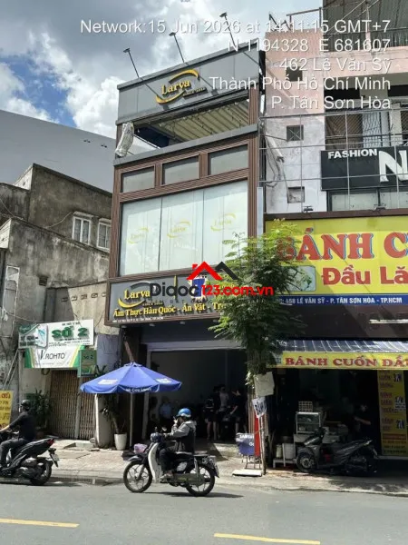 Bán nhà mặt tiền 460 lê văn sỹ, phường tân sơn hòa, tp hồ chí minh giá 22 tỷ