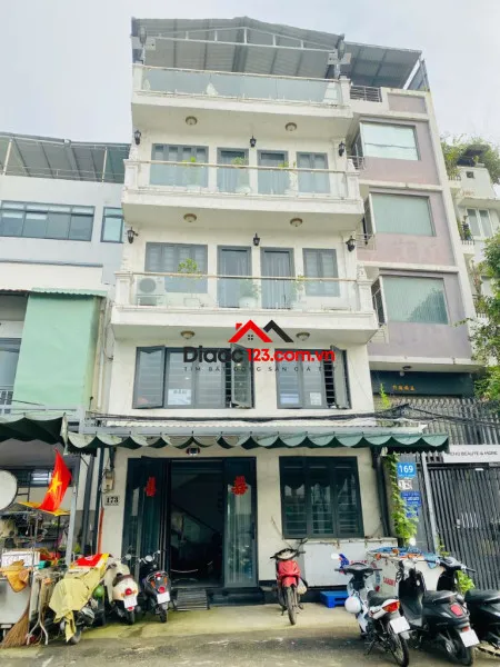 Bán nhà mặt tiền 173 đường d5, phường thạnh mỹ tây, tp hồ chí minh giá 17 tỷ