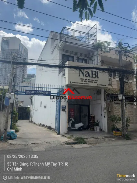 Bán nhà mặt tiền tân cảng bình thạnh: 74m2, 1 trệt 2 lầu, kinh doanh tốt, giá 17 tỷ tl