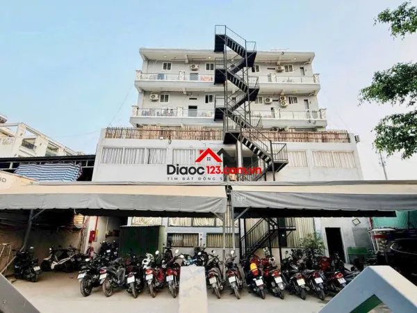 Bán tòa nhà chdv 407/3 nguyễn xí, phường bình lợi trung, tp hồ chí minh giá 60 tỷ