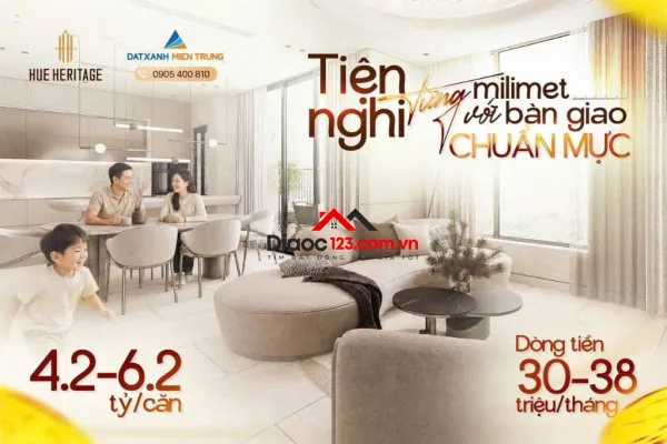 “5,2 tỷ sở hữu căn 3pn gần 95m² tại huế heritage – ck 15,5% + tặng nội thất 120 triệu!”
