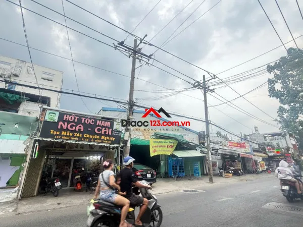 Bán đất mặt tiền đường bình quới p.bình quới: dt 520m2 nở hậu, gpxd 8 tầng, 105 tỷ