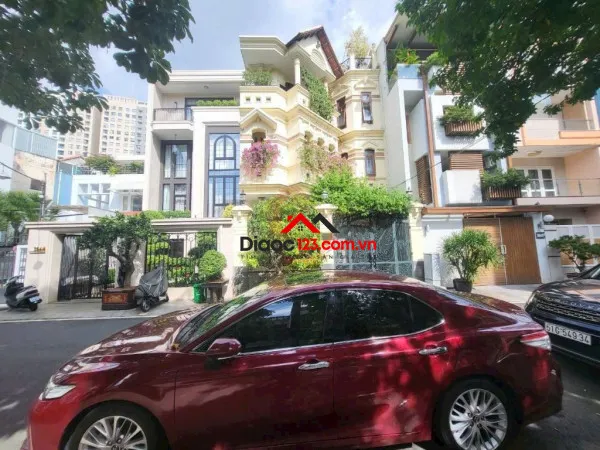 Bán biệt thự khu sang trọng nguyễn trọng tuyển phú nhuận: 7.4x25m, 4 tầng, chốt 45 tỷ
