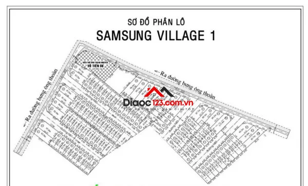Bán đất nền kdc samsung, đường bưng ông thoàn, phường phú hữu, quận 9