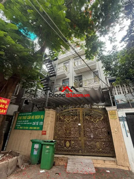 Bán tòa nhà chdv phan chu trinh bình thạnh: dt 180m2, 671m2 sàn, hđ thuê 180tr/th, 48 tỷ