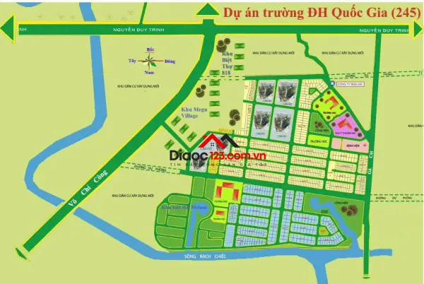 Bán đất nền dự án đại học quốc gia 245 - giá tốt nhất 2026