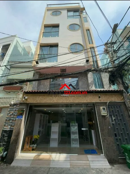 20 tỷ! góc 2mt hxh phan tây hồ phú nhuận, 5 tầng thang máy, dòng tiền 65tr