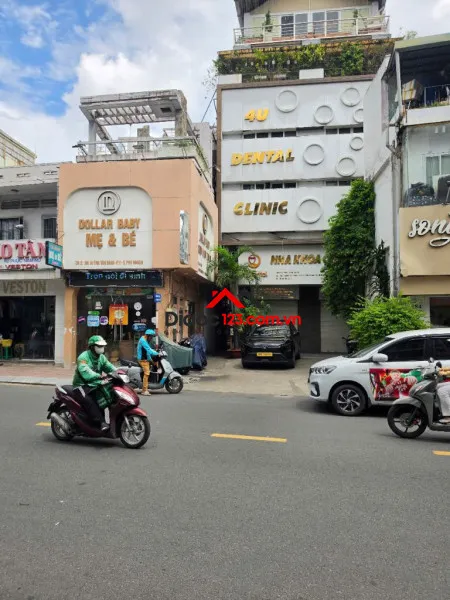 Bán mt huỳnh văn bánh phú nhuận: 93m2 (nở hậu 9.5m), 3 mặt thoáng độc bản, giá 42 tỷ