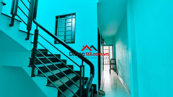 Cho thuê nhà hẻm 373 lý thường kiệt, 3,5x17m, 2 lầu, giá 17 triệu tl