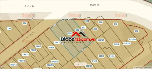 Bán Văn Phòng, Toà Nhà tại Trường Sa, Phường Nhiêu Lộc, Tp Hồ Chí Minh giá 90 tỷ