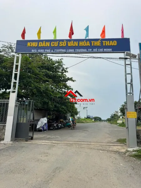 Bán lô đất biệt thự 2 mặt tiền, giá tốt, da sở văn hóa thể thao, phường long trường, 9. vị trí đẹp