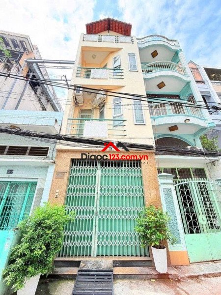 Bán nhà quận 10💥ngang 3.5 x 15m cn 49.5m2 🏡4 tầng - nhà mới 4pn