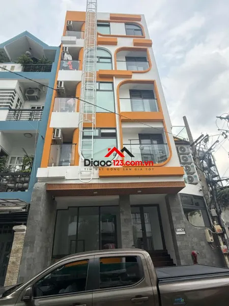 32,3 tỷ! toà nhà 31chdv hđt 120tr/th góc 2 mặt tiền nguyễn văn đậu - 7x12m - hầm 6 tầng
