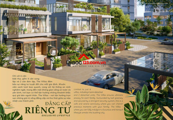 THE 6 VILLAS URBAN GREEN THỦ ĐỨC – TINH HOA ĐỘC BẢN