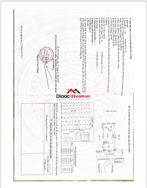 Cần Chuyển Nhượng Biệt Thự Liền Kề 8x20 Đông Tăng Long