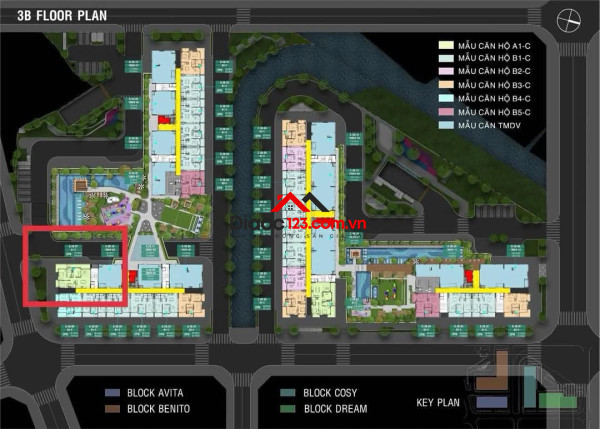 Bán Suất Nội Bộ căn Hộ 3PN Dự án Fiato Uptown Tô Ngọc Vân Thủ Đức