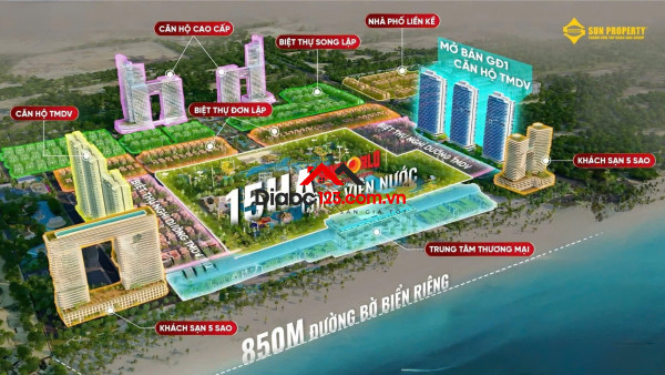 Bán nhà liền kề, Biệt thự dự án Blanca City Đường 3 Tháng 2, Bà Rịa Vũng Tàu