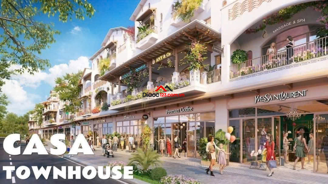 MỞ BÁN ĐỢT 1 BLANCA CITY VŨNG TÀU – PHÂN KHU CASA THẤP TẦNG CAO CẤP