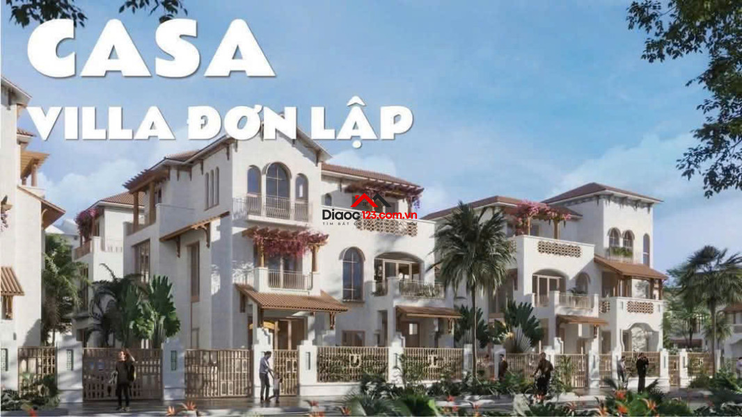 MỞ BÁN ĐỢT 1 BLANCA CITY VŨNG TÀU – PHÂN KHU CASA THẤP TẦNG CAO CẤP