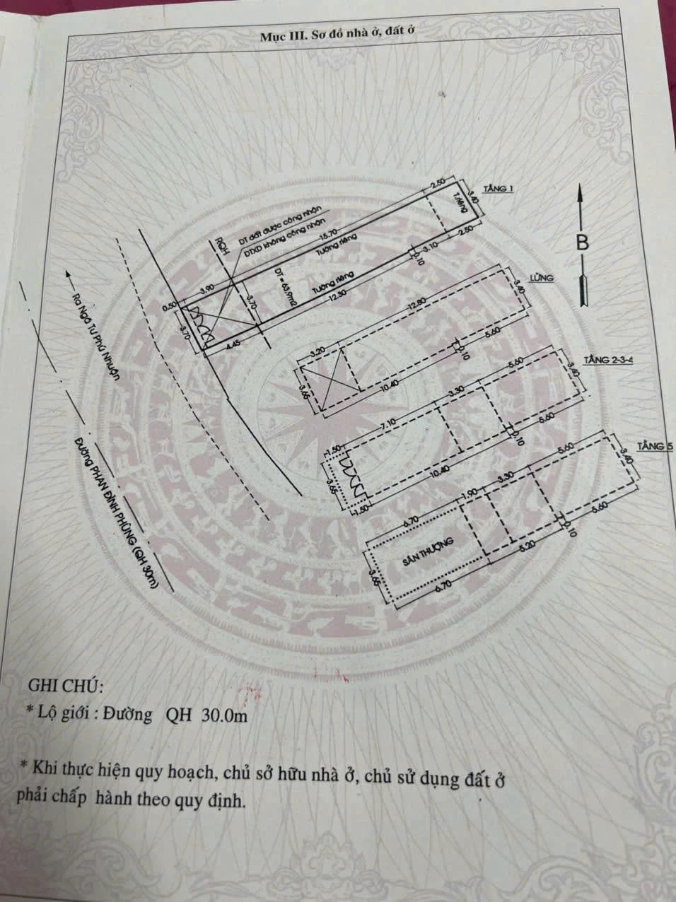Bán nhà mặt tiền phan đình phùng, phú nhuận. giá : 29,5 tỷ tl