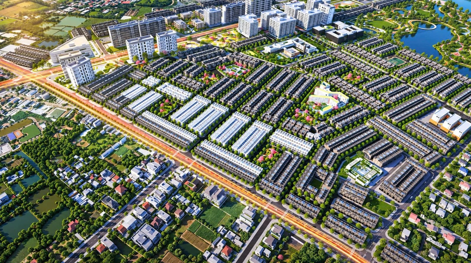 Đông Tăng Long HUD chuẩn bị giới thiệu 129 căn nhà ở thấp tầng tại phân khu số 8
