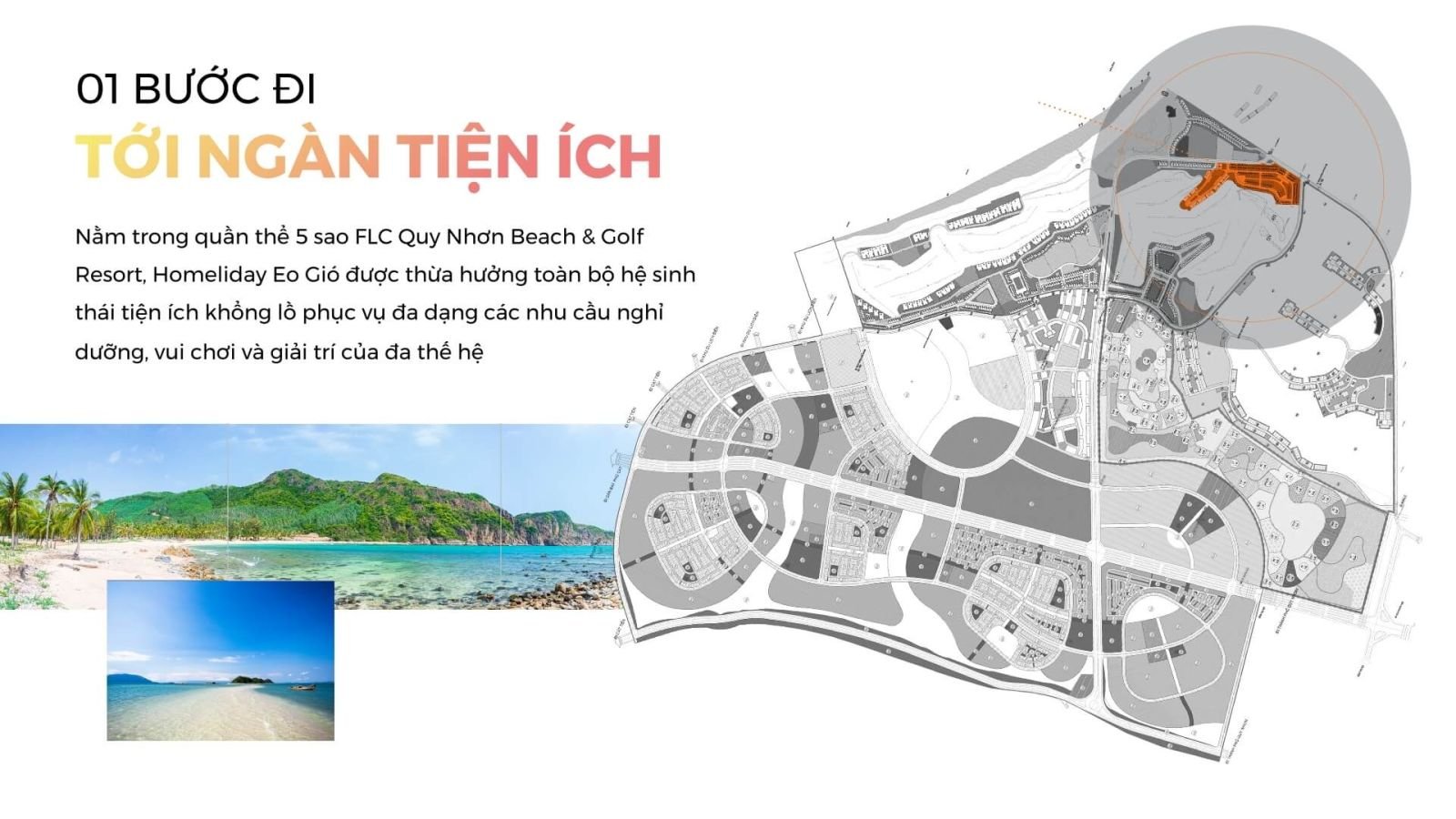 Tiện ích Khu Biệt Thự Homeliday Eo Gió