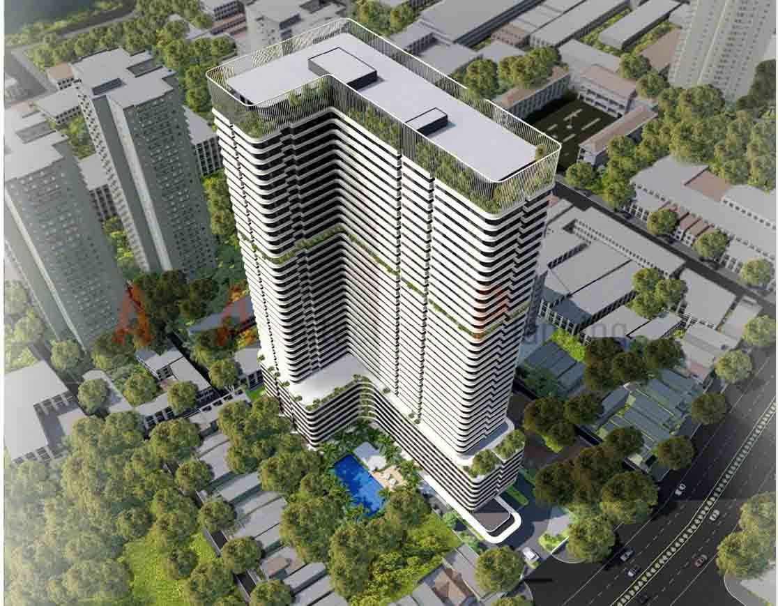 Phối cảnh dự án NK Tower Bình Dương