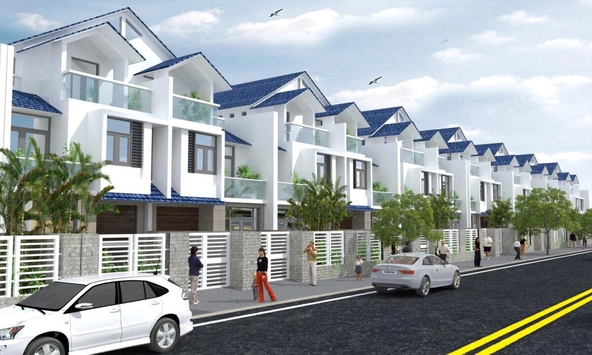 Mẫu Nhà Vườn Liên Kế 7x20m