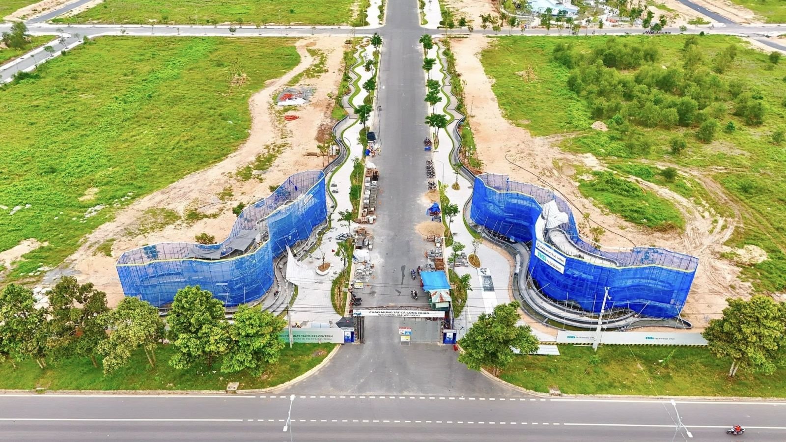 Tiến độ dự án FO;RES CENTERM Nhơn Trạch