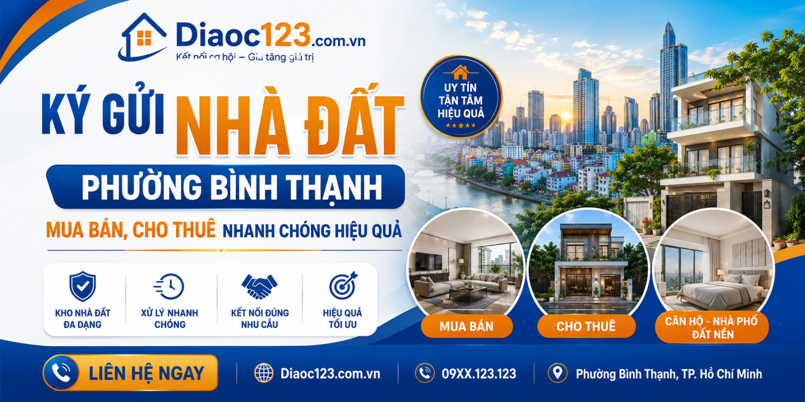 Ký Gửi Nhà Đất Phường Bình Thạnh – Mua Bán, Cho Thuê Nhanh Chóng Hiệu Quả