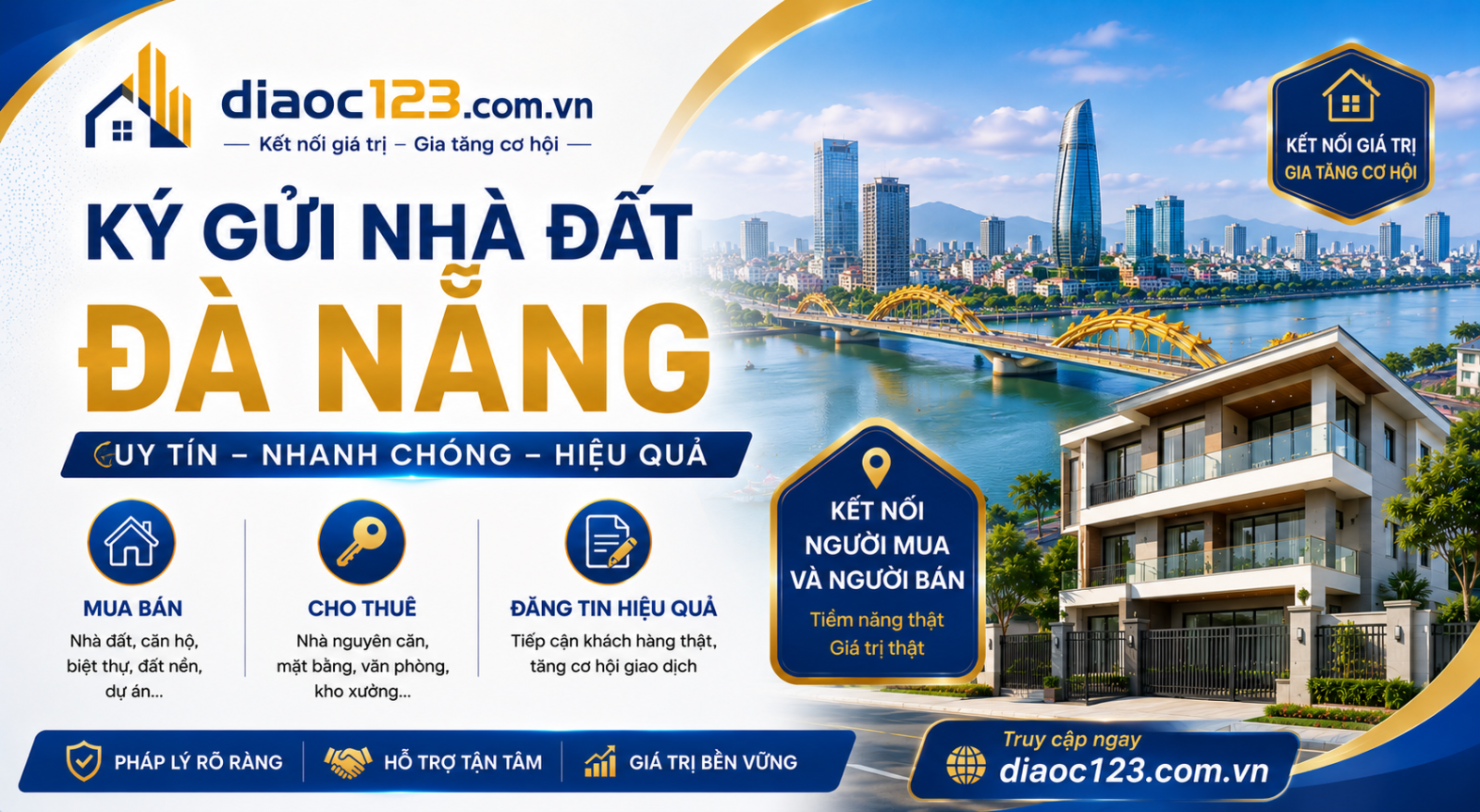 Ký Gửi Nhà Đất Đà Nẵng Uy Tín, Đăng Tin Miễn Phí Hiệu Quả